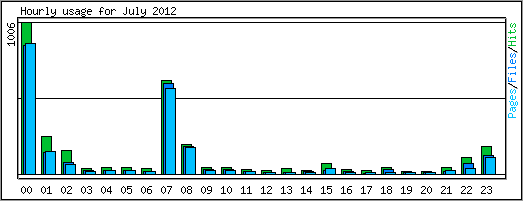 Hourly usage