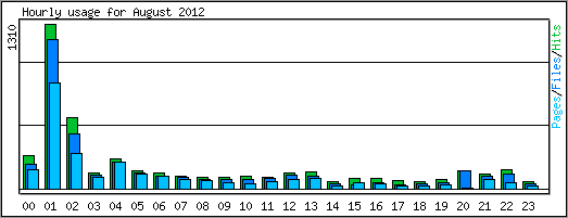 Hourly usage