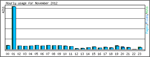 Hourly usage