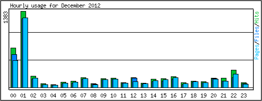 Hourly usage