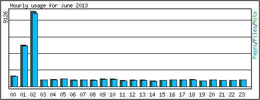 Hourly usage