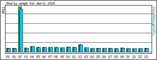 Hourly usage