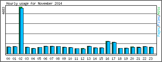 Hourly usage