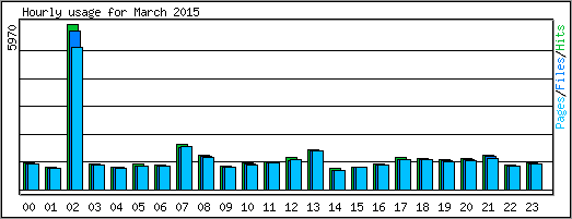 Hourly usage