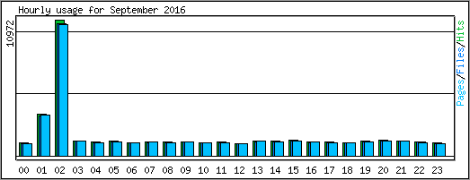 Hourly usage