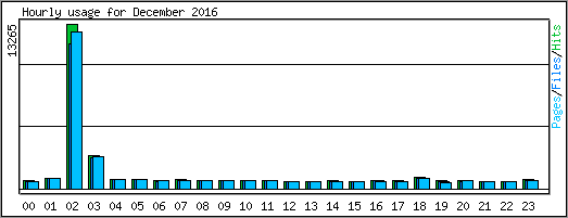 Hourly usage