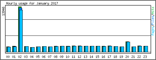 Hourly usage