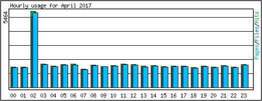 Hourly usage